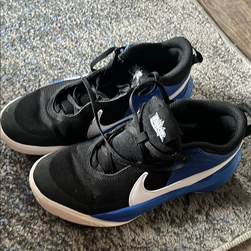 Black and Blue Athletic Sneakers Nike